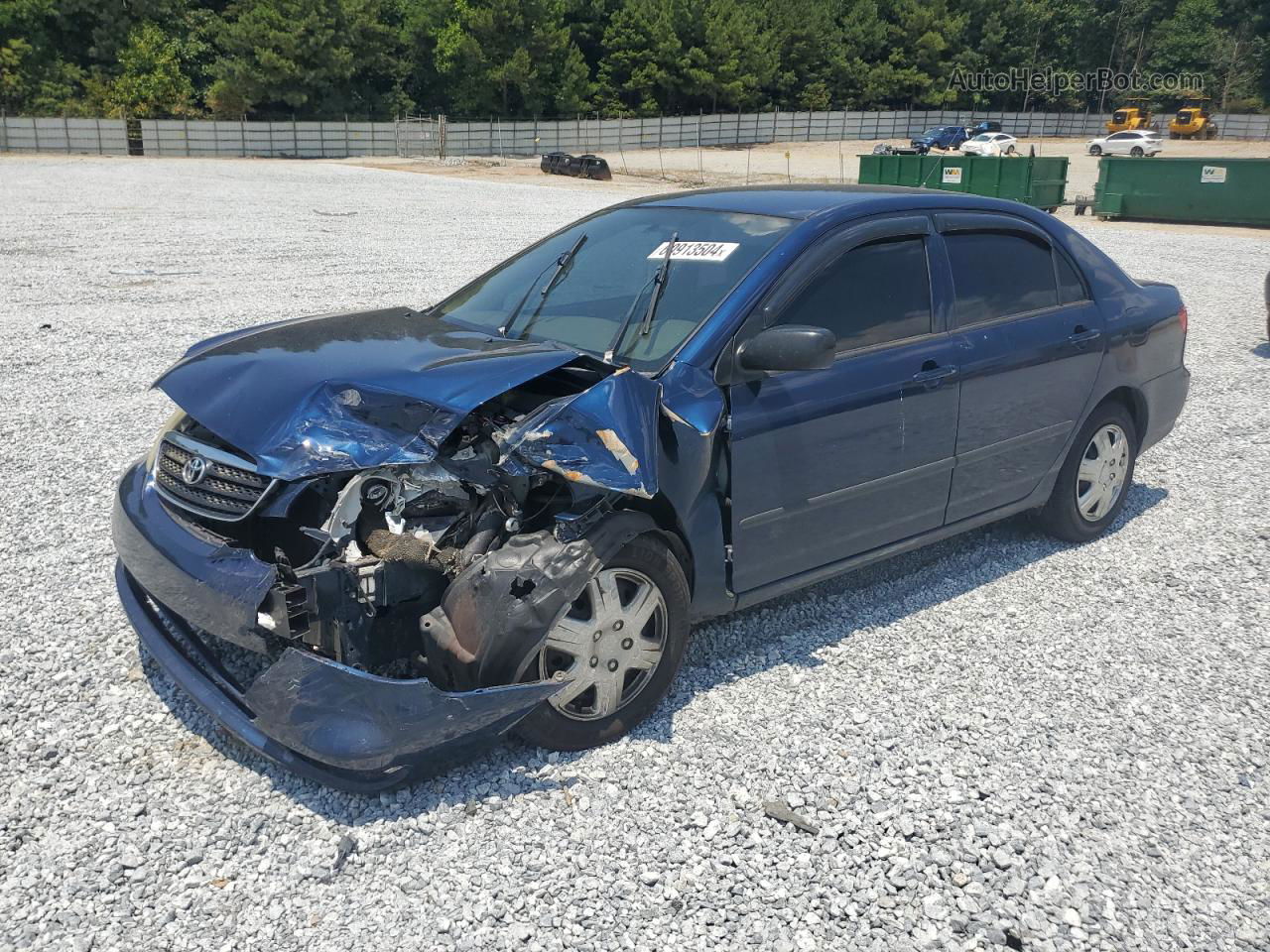 2008 Toyota Corolla Ce Blue vin: 1NXBR32E38Z016928