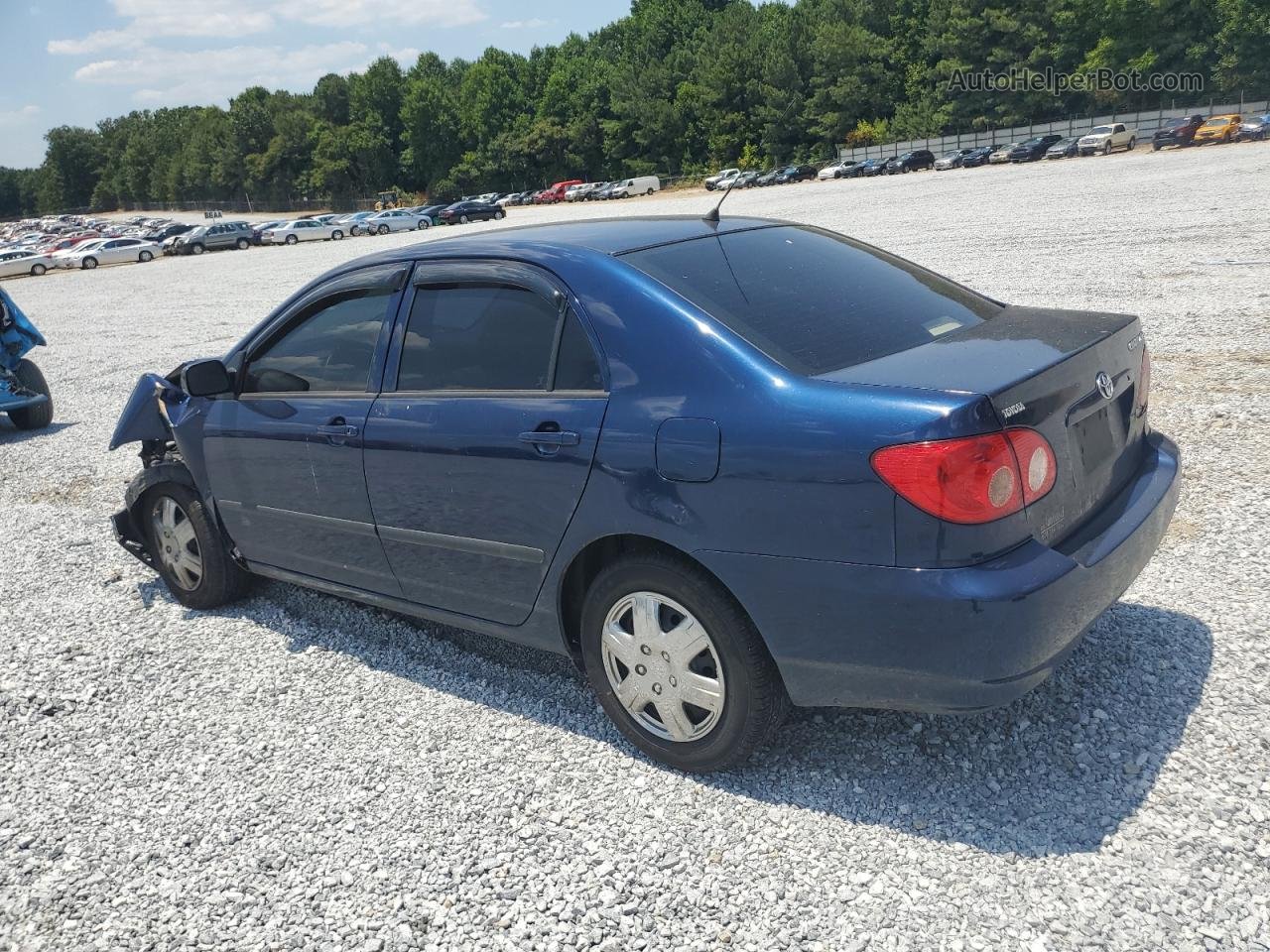 2008 Toyota Corolla Ce Blue vin: 1NXBR32E38Z016928