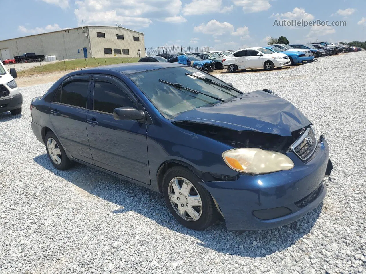 2008 Toyota Corolla Ce Синий vin: 1NXBR32E38Z016928