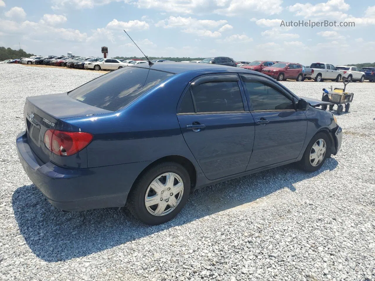 2008 Toyota Corolla Ce Синий vin: 1NXBR32E38Z016928