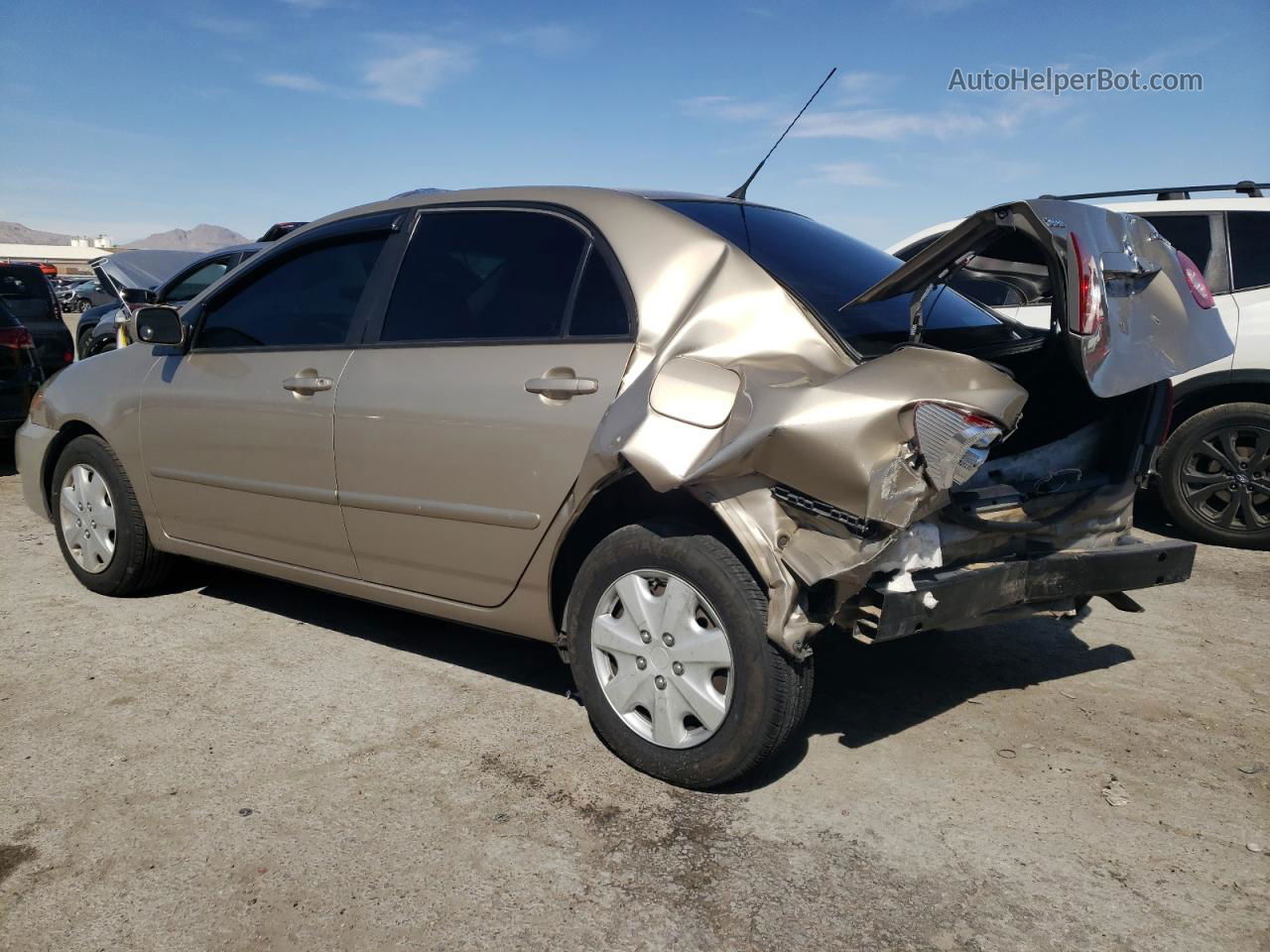 2008 Toyota Corolla Ce Gold vin: 1NXBR32E38Z943184