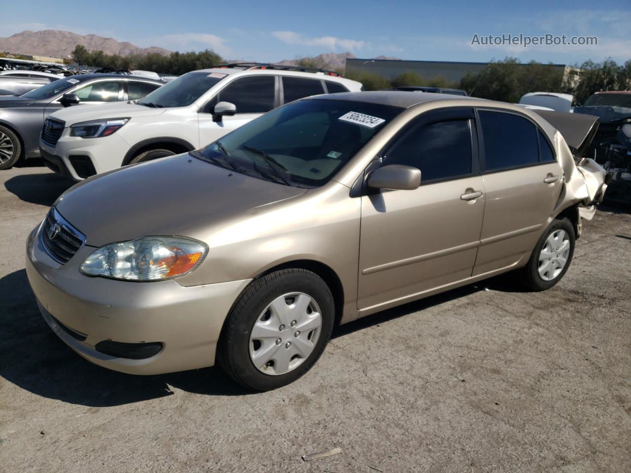 2008 Toyota Corolla Ce Gold vin: 1NXBR32E38Z943184