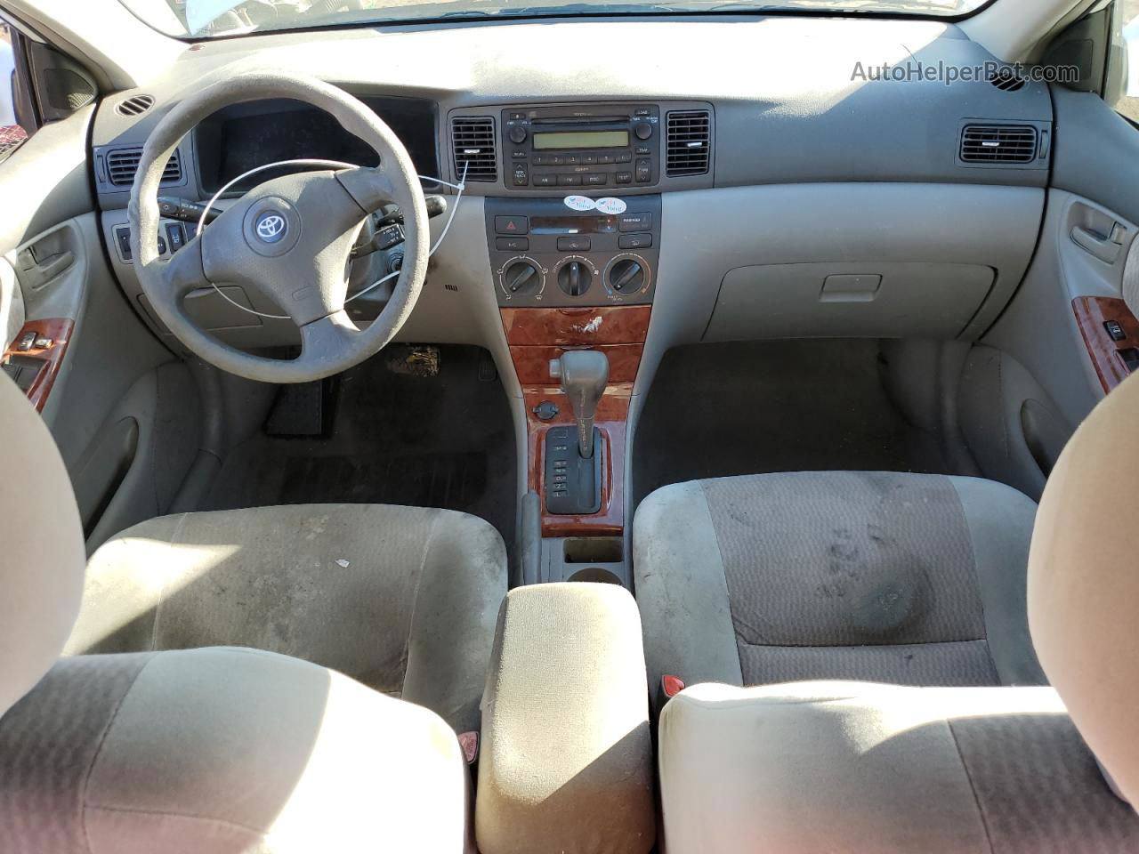 2008 Toyota Corolla Ce Белый vin: 1NXBR32E38Z990487