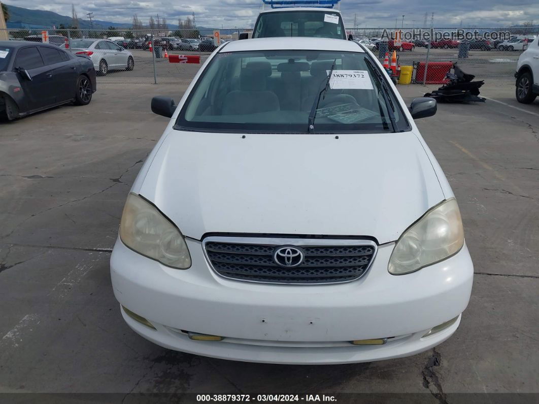 2008 Toyota Corolla Ce Белый vin: 1NXBR32E38Z996810