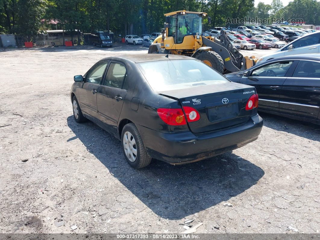 2003 Toyota Corolla Ce/s/le Black vin: 1NXBR32E43Z075849