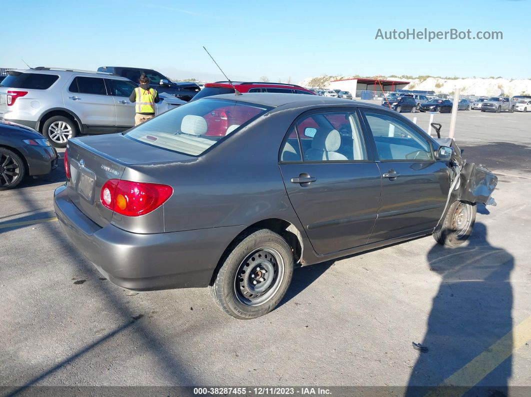 2003 Toyota Corolla Ce/le/s Gray vin: 1NXBR32E43Z138075