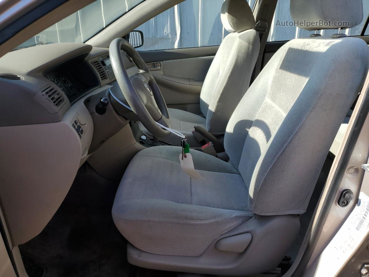 2003 Toyota Corolla Ce Tan vin: 1NXBR32E43Z175658