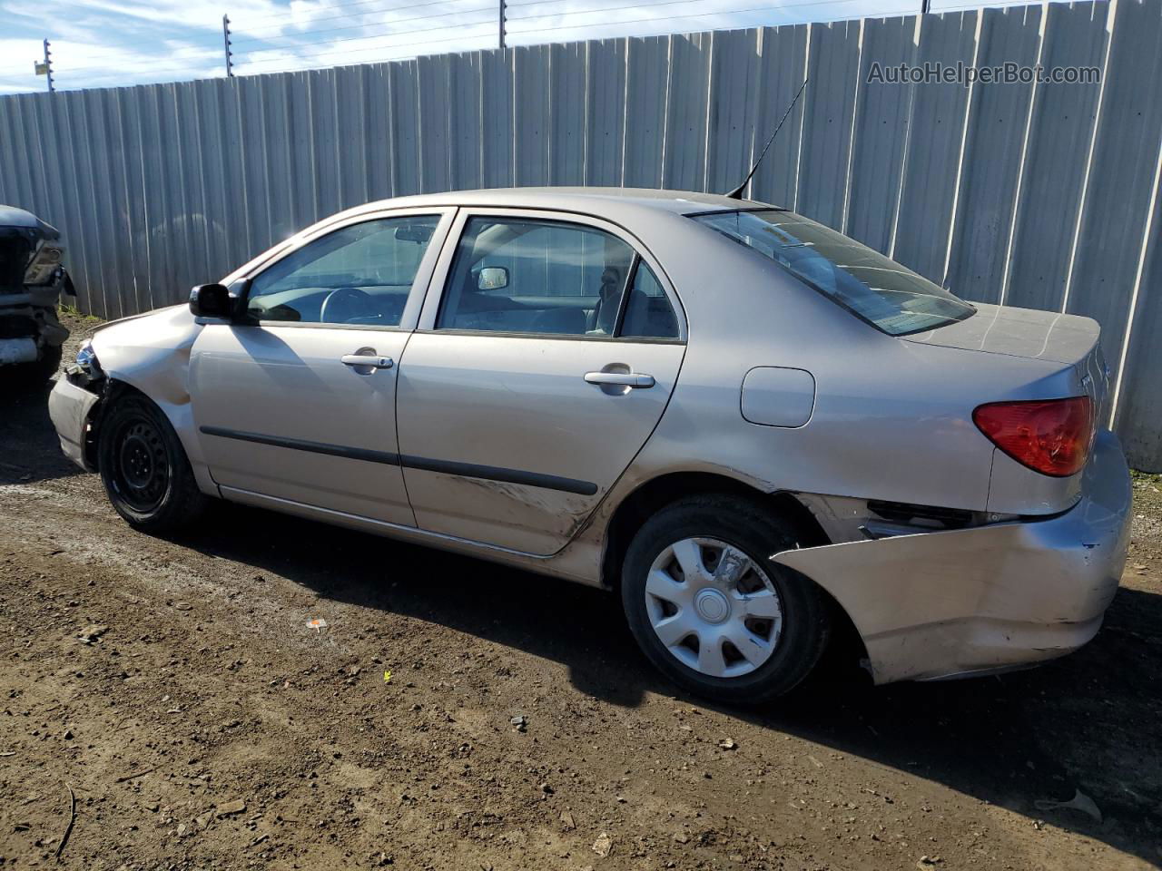 2003 Toyota Corolla Ce Желто-коричневый vin: 1NXBR32E43Z175658