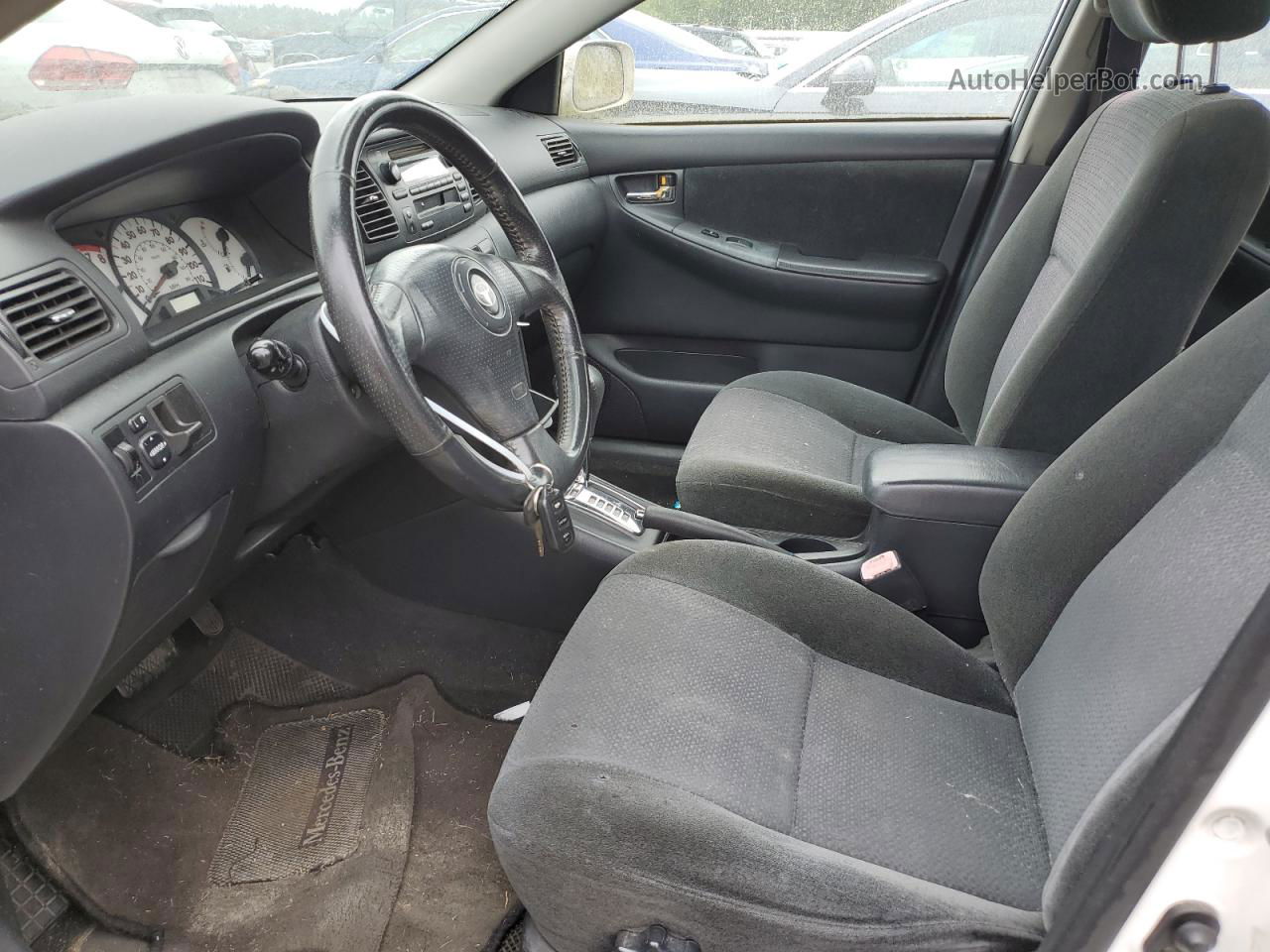 2004 Toyota Corolla Ce Белый vin: 1NXBR32E44Z216646