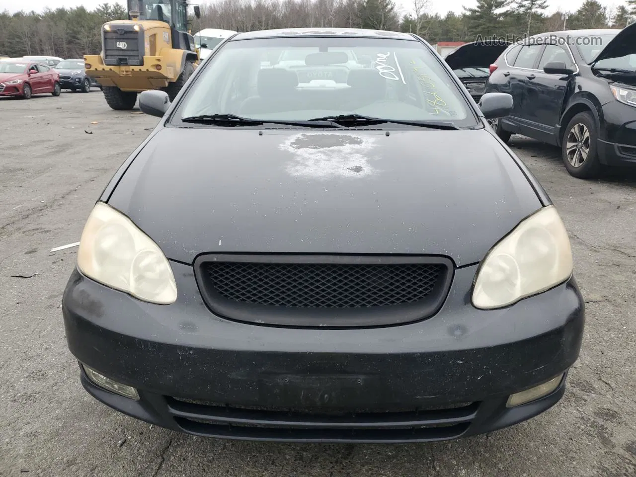 2004 Toyota Corolla Ce Black vin: 1NXBR32E44Z227985