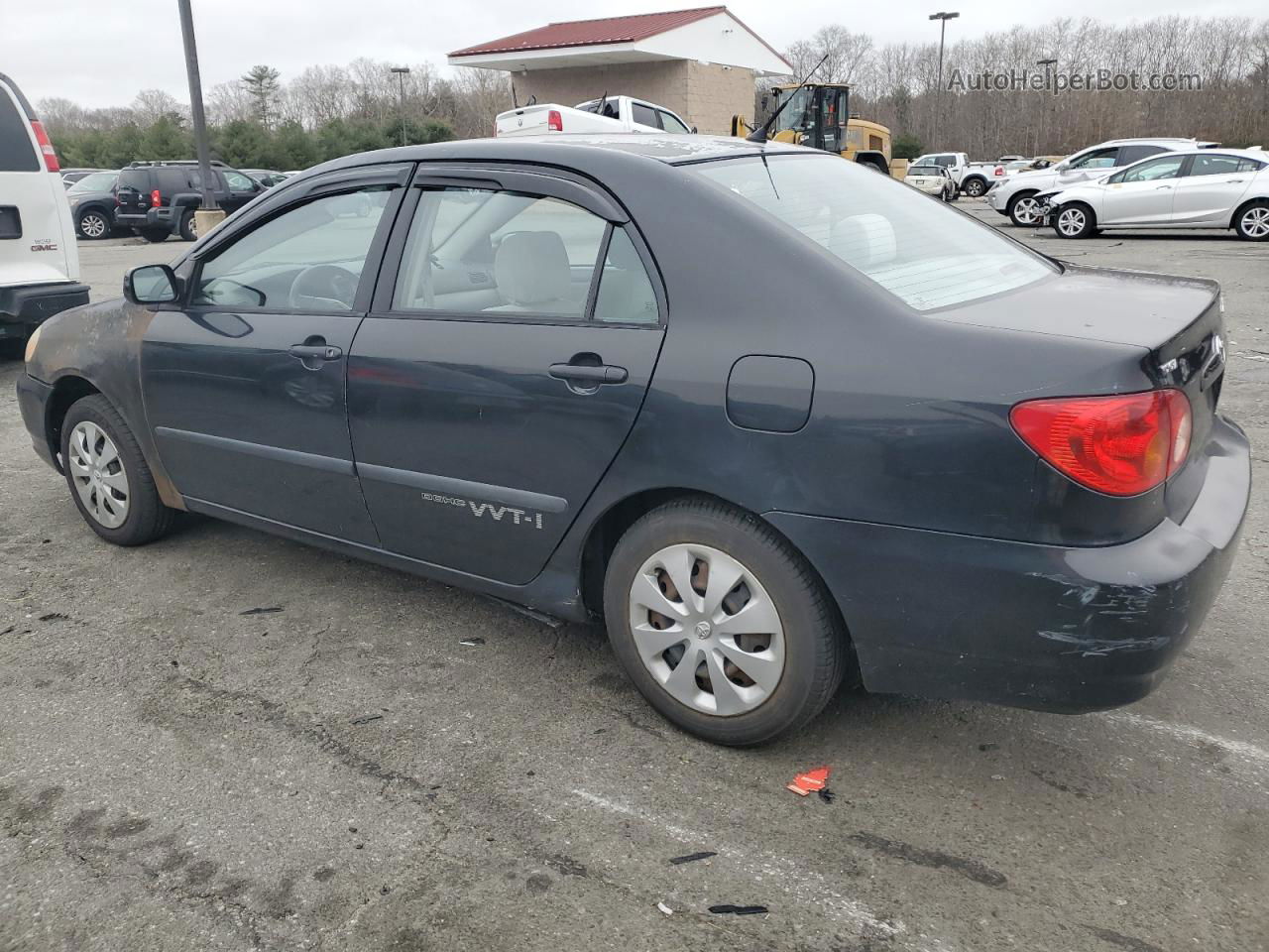 2004 Toyota Corolla Ce Black vin: 1NXBR32E44Z227985