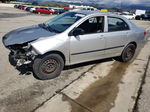 2004 Toyota Corolla Ce Silver vin: 1NXBR32E44Z243765