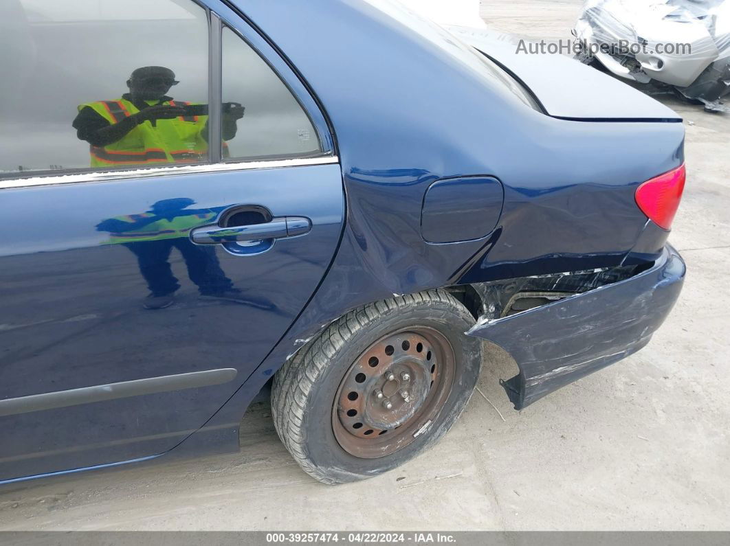 2004 Toyota Corolla Ce Blue vin: 1NXBR32E44Z244141