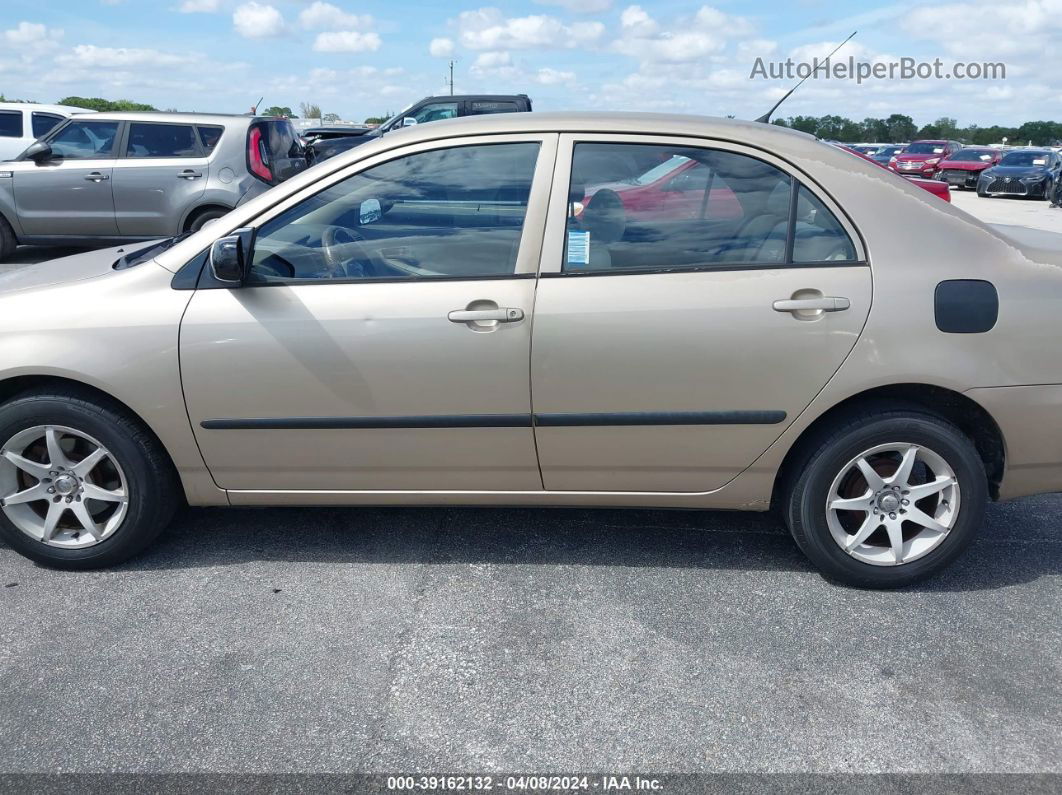 2004 Toyota Corolla Ce Желто-коричневый vin: 1NXBR32E44Z269878