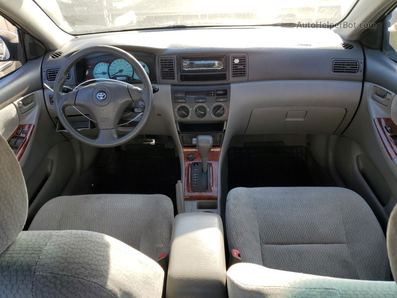 2004 Toyota Corolla Ce Желто-коричневый vin: 1NXBR32E44Z289113