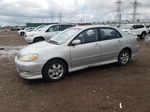 2004 Toyota Corolla Ce Silver vin: 1NXBR32E44Z296594