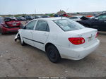 2004 Toyota Corolla Ce White vin: 1NXBR32E44Z300661