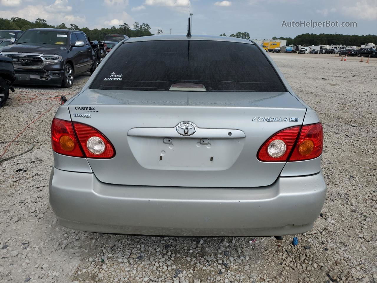 2004 Toyota Corolla Ce Silver vin: 1NXBR32E44Z314088