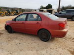 2004 Toyota Corolla Ce Red vin: 1NXBR32E44Z337922