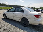 2004 Toyota Corolla Ce White vin: 1NXBR32E44Z341906