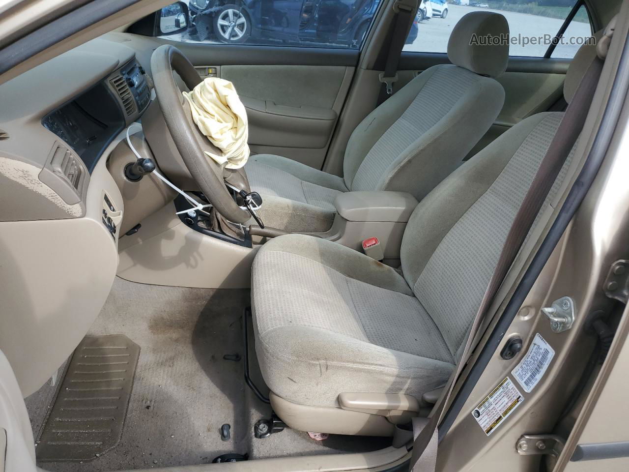 2005 Toyota Corolla Ce Gold vin: 1NXBR32E45Z369514