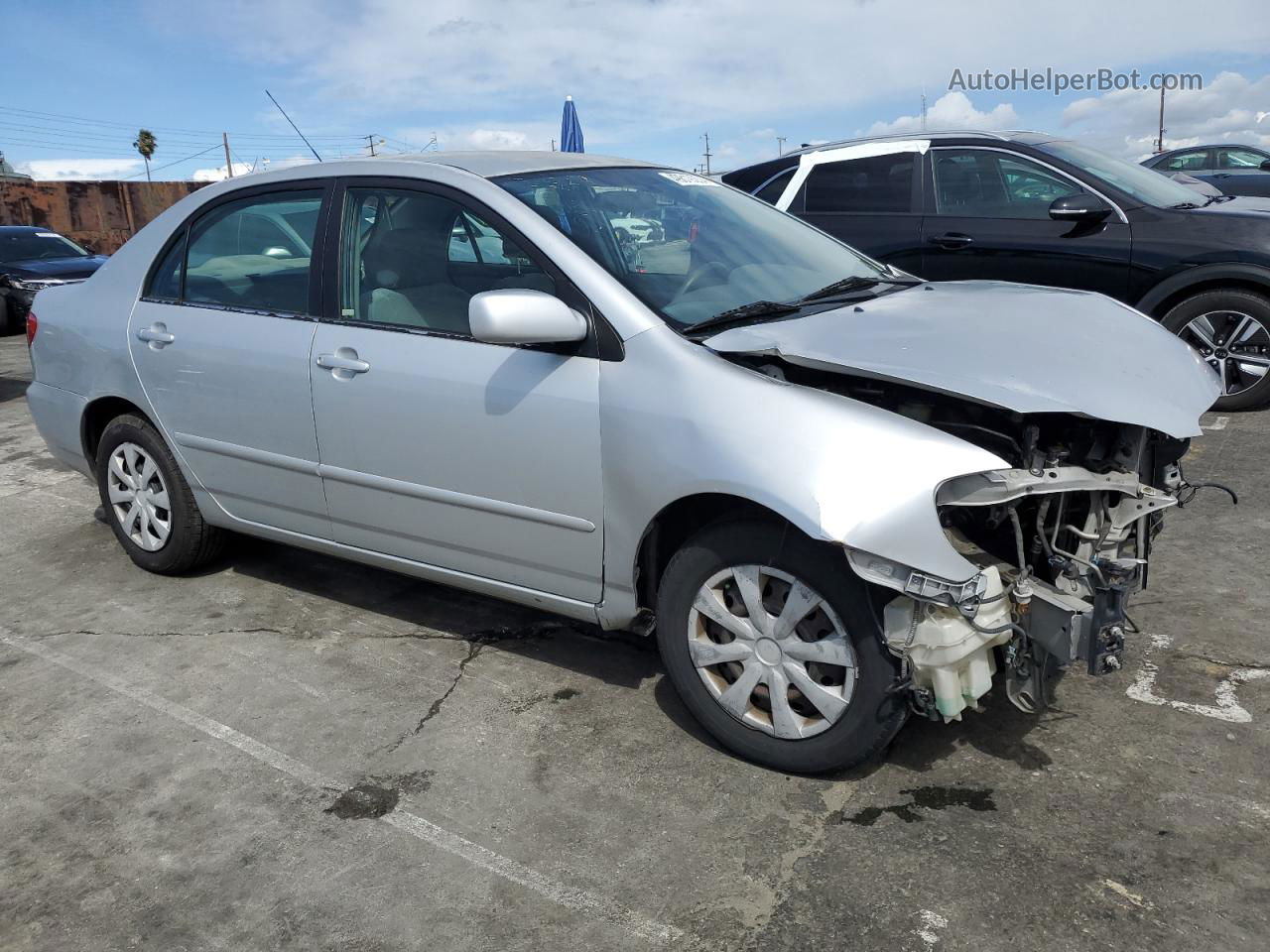 2005 Toyota Corolla Ce Серебряный vin: 1NXBR32E45Z408568