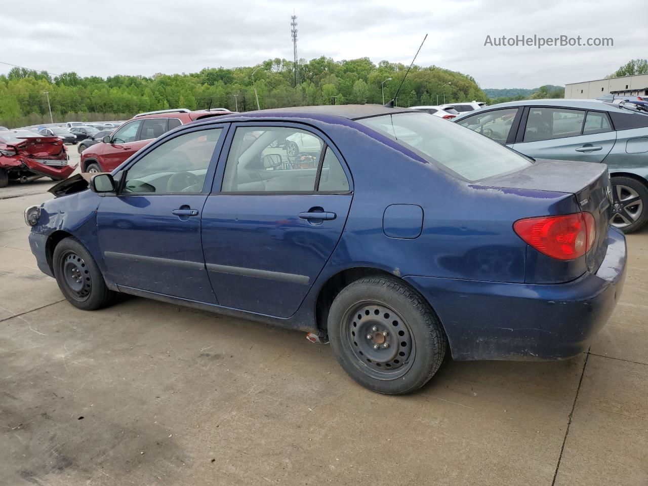 2005 Toyota Corolla Ce Blue vin: 1NXBR32E45Z459357