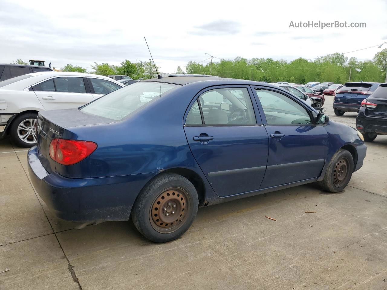 2005 Toyota Corolla Ce Blue vin: 1NXBR32E45Z459357