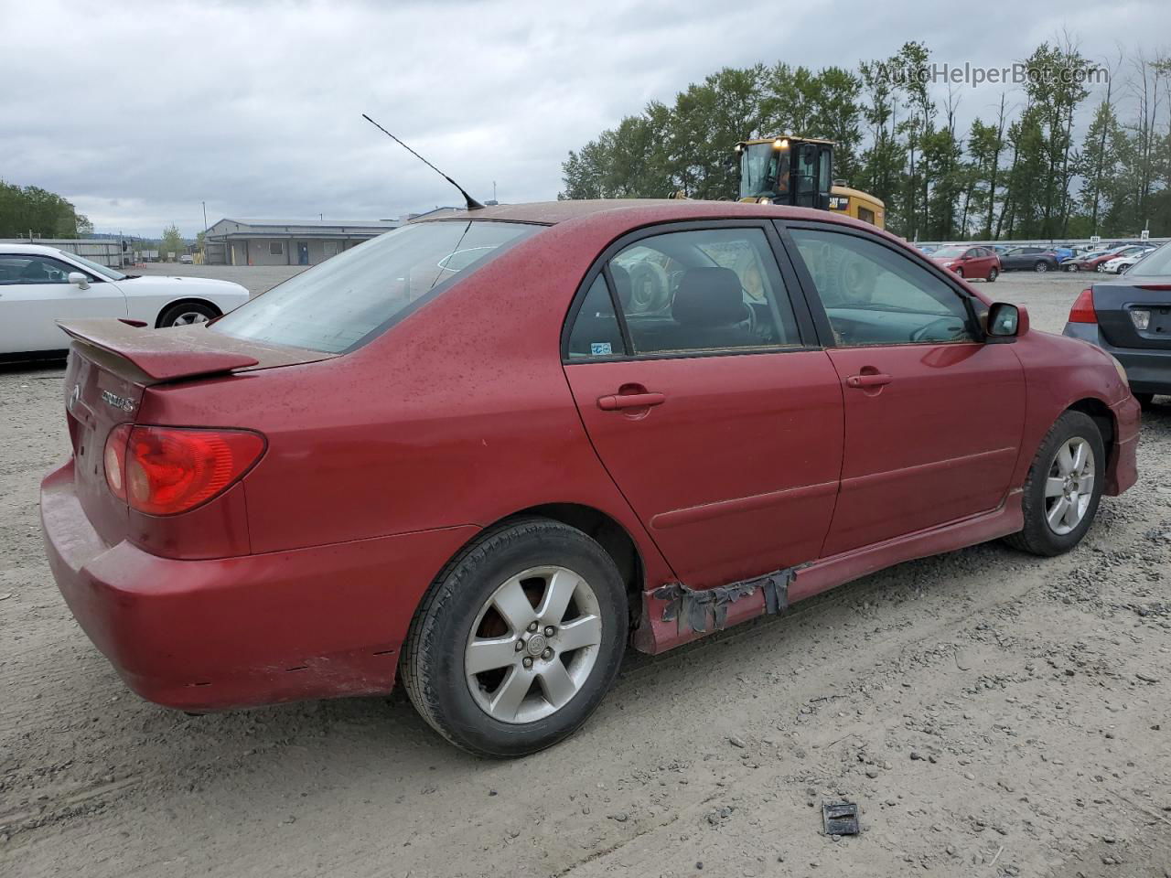 2005 Toyota Corolla Ce Красный vin: 1NXBR32E45Z476398