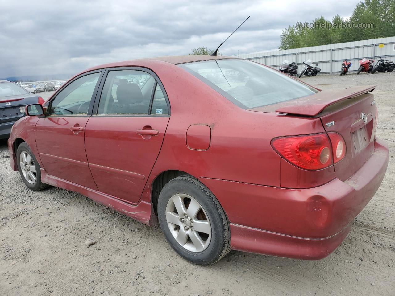 2005 Toyota Corolla Ce Красный vin: 1NXBR32E45Z476398