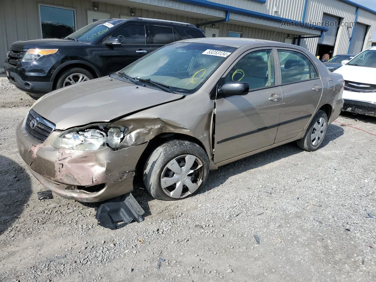 2005 Toyota Corolla Ce Tan vin: 1NXBR32E45Z497008