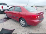 2005 Toyota Corolla Ce Red vin: 1NXBR32E45Z497414