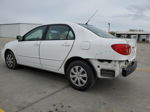 2008 Toyota Corolla Ce White vin: 1NXBR32E48Z007879