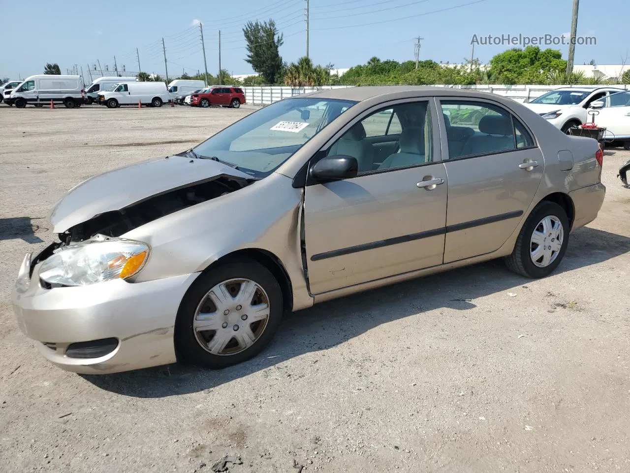 2008 Toyota Corolla Ce Золотой vin: 1NXBR32E48Z016551