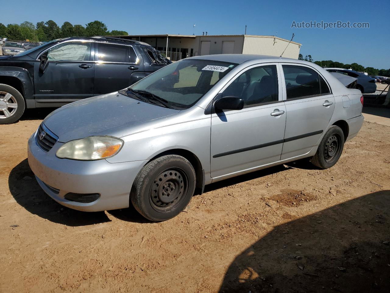 2008 Toyota Corolla Ce Silver vin: 1NXBR32E48Z946871