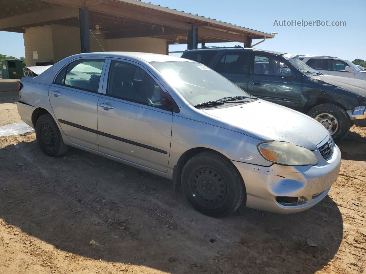 2008 Toyota Corolla Ce Silver vin: 1NXBR32E48Z946871