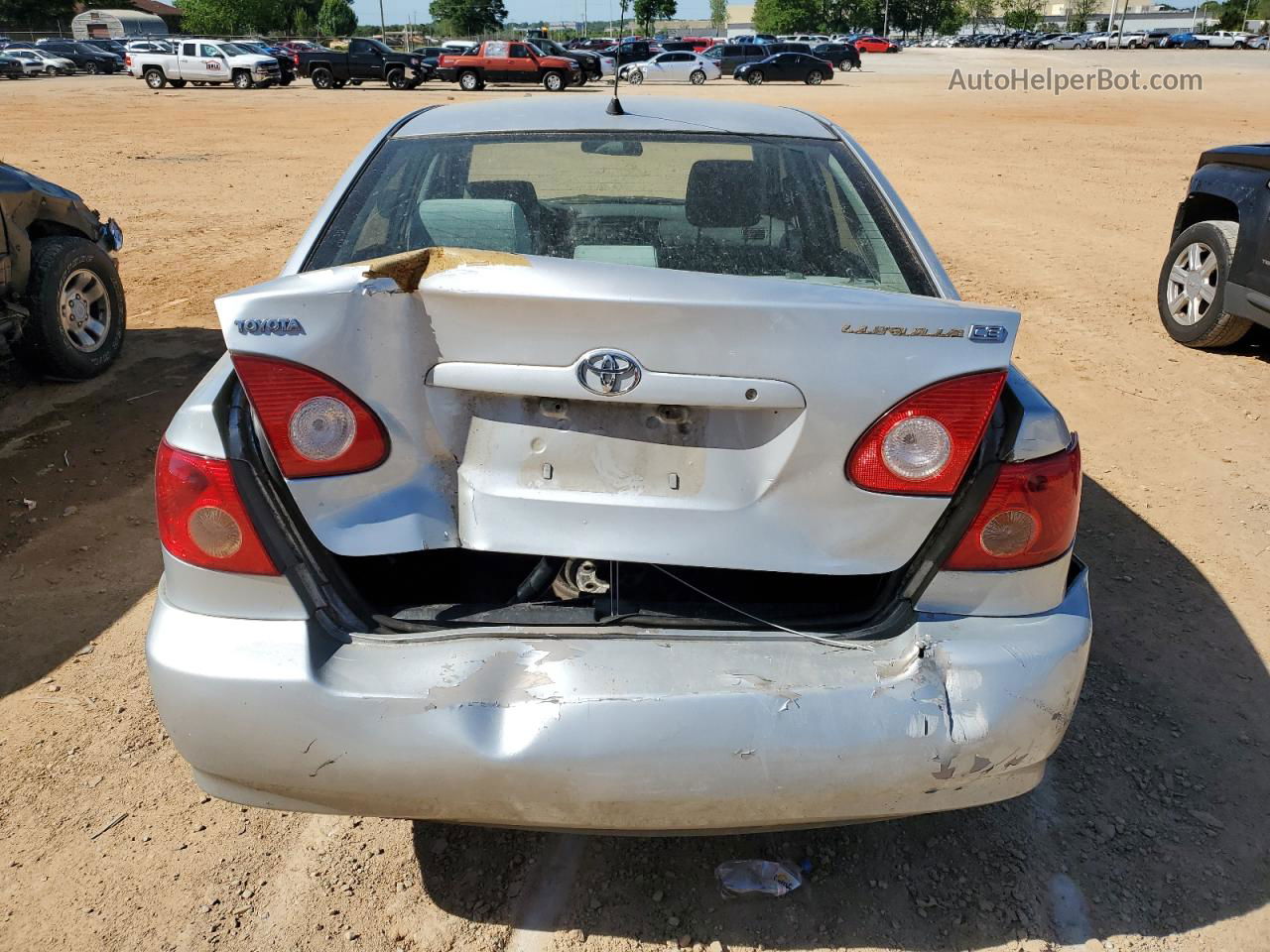 2008 Toyota Corolla Ce Silver vin: 1NXBR32E48Z946871