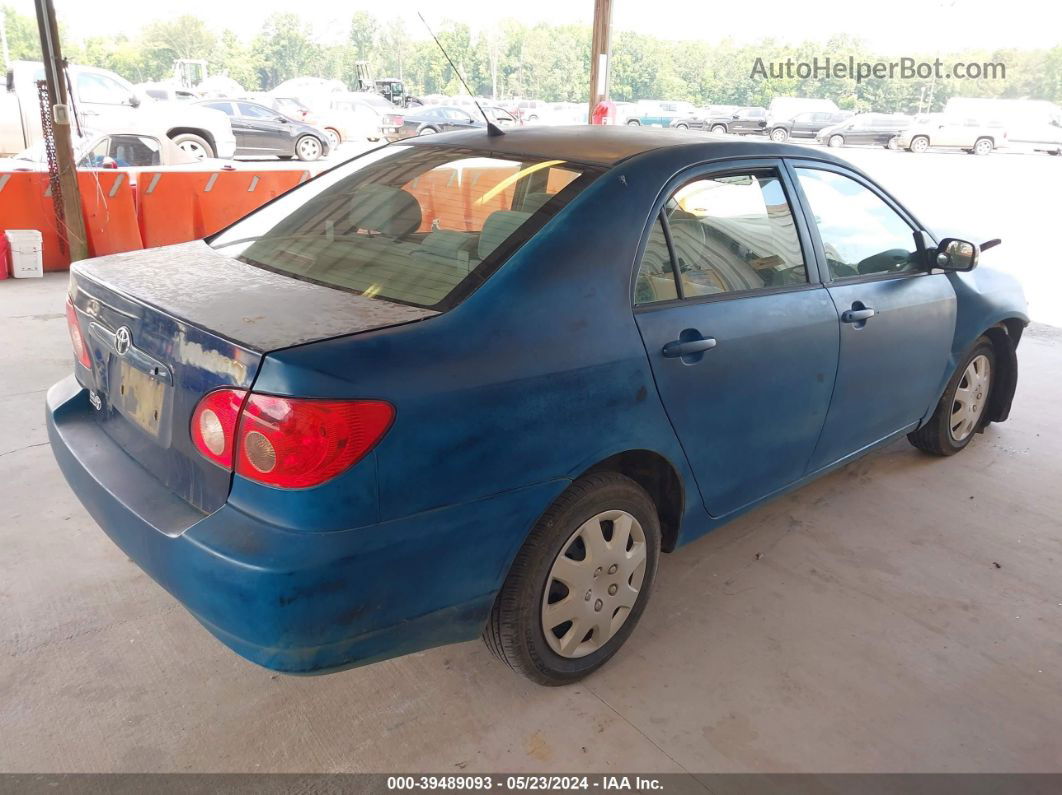 2008 Toyota Corolla Ce Teal vin: 1NXBR32E48Z975853