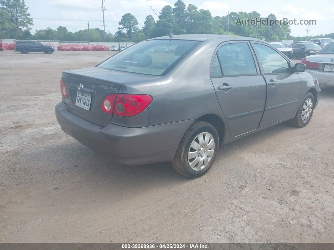 2008 Toyota Corolla Ce Gray vin: 1NXBR32E48Z981832