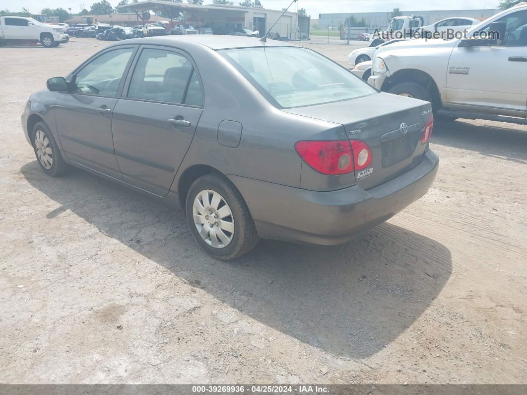 2008 Toyota Corolla Ce Серый vin: 1NXBR32E48Z981832