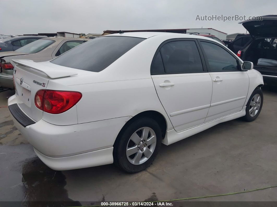 2008 Toyota Corolla S Белый vin: 1NXBR32E48Z984665