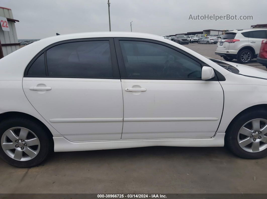 2008 Toyota Corolla S Белый vin: 1NXBR32E48Z984665