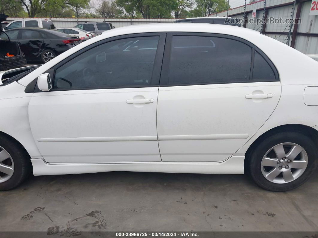 2008 Toyota Corolla S Белый vin: 1NXBR32E48Z984665