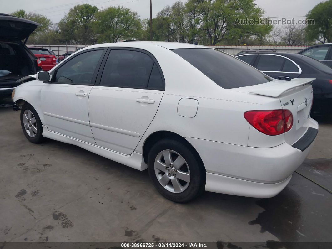 2008 Toyota Corolla S Белый vin: 1NXBR32E48Z984665