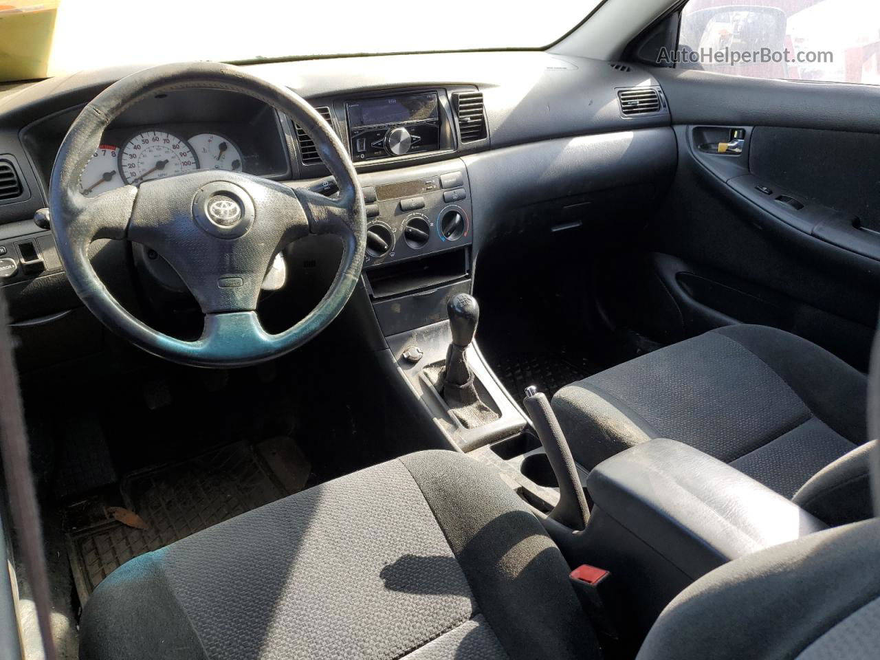 2003 Toyota Corolla Ce Серый vin: 1NXBR32E53Z000805