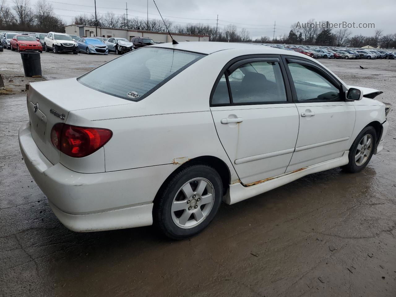 2003 Toyota Corolla Ce Белый vin: 1NXBR32E53Z007530