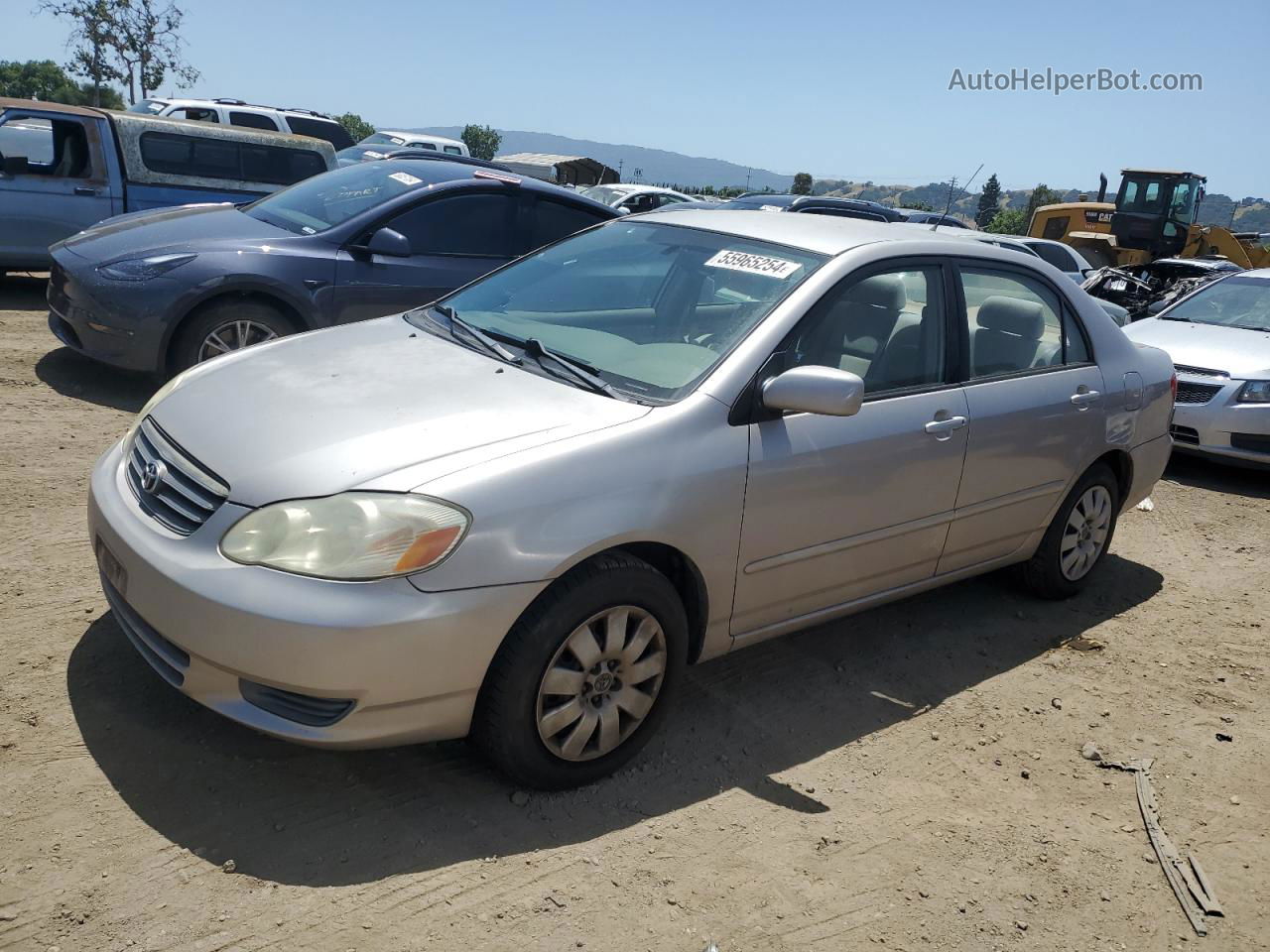 2003 Toyota Corolla Ce Tan vin: 1NXBR32E53Z016759