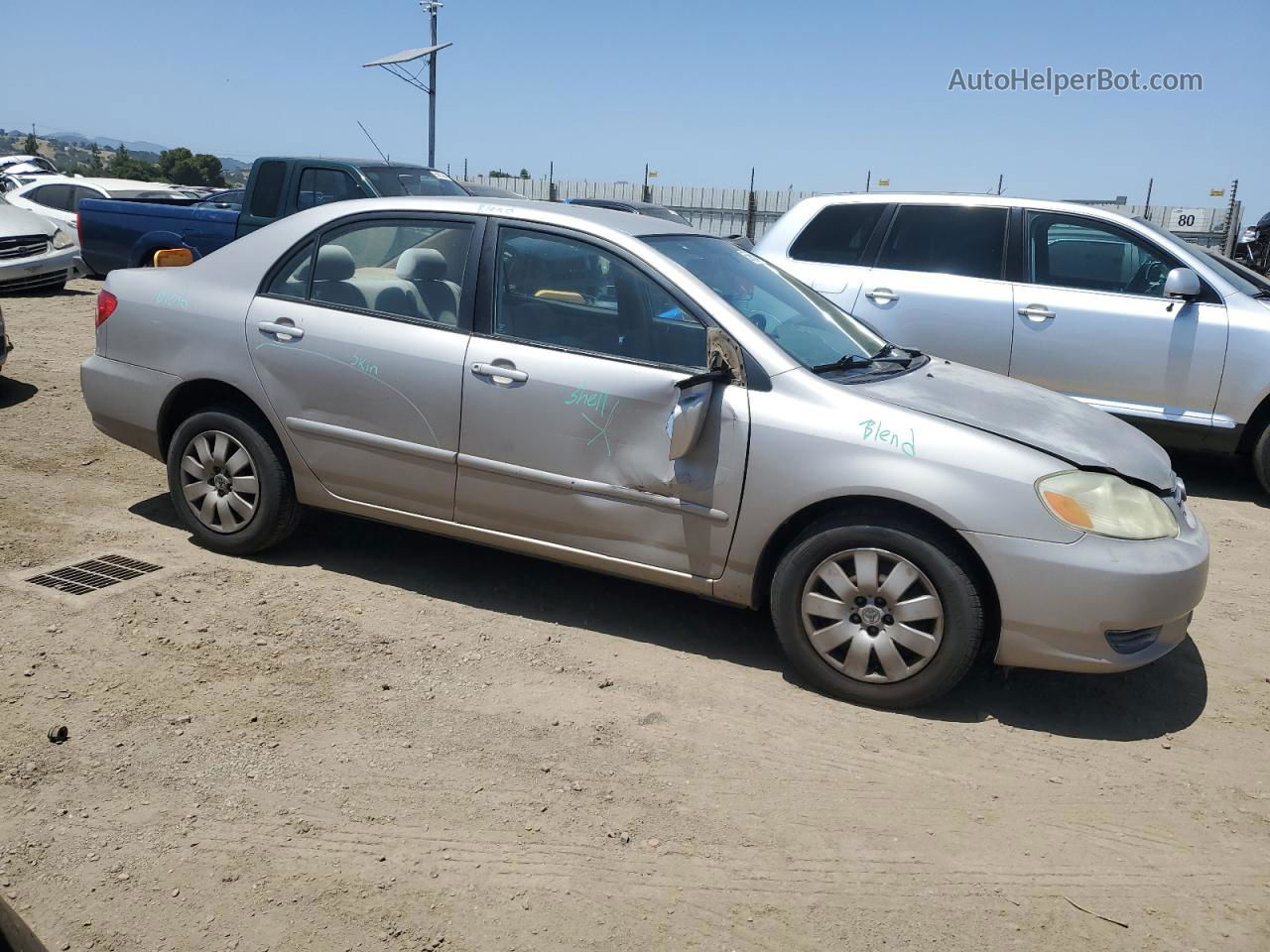 2003 Toyota Corolla Ce Tan vin: 1NXBR32E53Z016759