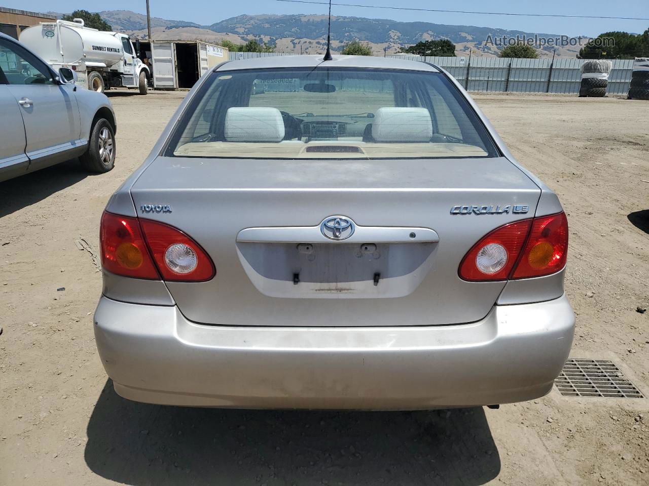 2003 Toyota Corolla Ce Tan vin: 1NXBR32E53Z016759