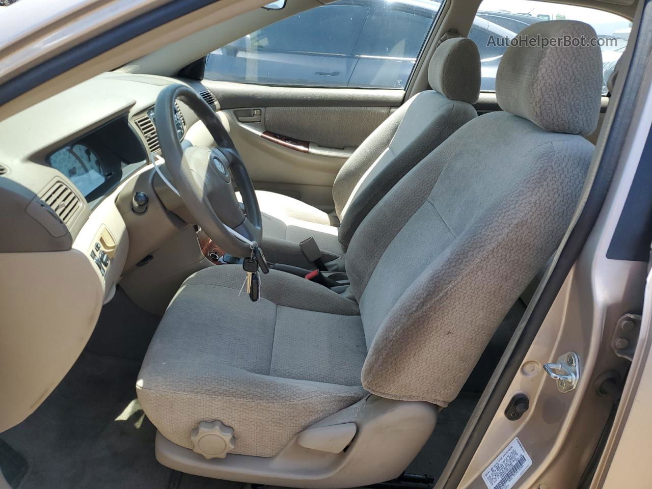 2003 Toyota Corolla Ce Tan vin: 1NXBR32E53Z016759